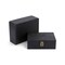 Makerflo Medium Pine Wood Memory Box with Black Felt Inside and Hinged with Clasp of Front, Keepsake Wooden Box Ideal for Craft and Personalization (Laser Engraving, Epoxy, UV DTF, and Vinyl)